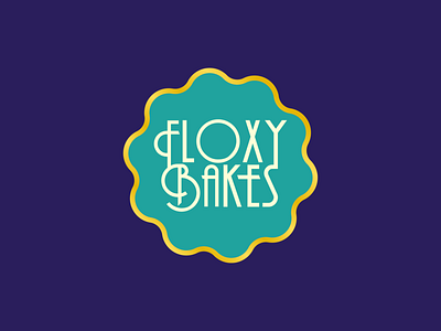 Floxy Bakes Logo design bakery logo bakes logo graphic design logo design