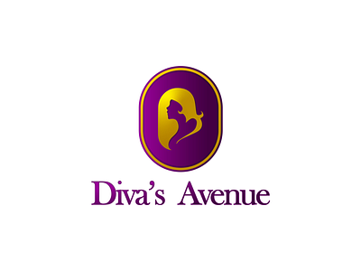 Diva's Avenue Logo design beauty logo divas avenue divas logo graphic design hair logo uiux design