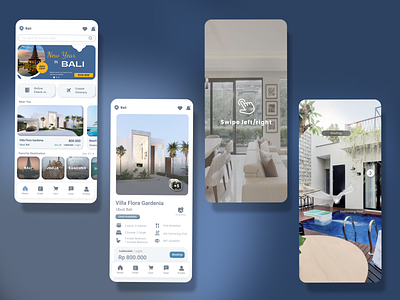 Sleep Buddy design hotel app travel app ui ui design uiux user interface villa rent