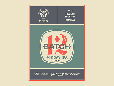 Batch 12 Shirt 12 beer brewfest distressed ipa label micro brew t shirt vintage