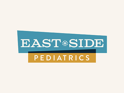 East Side Pediatrics part III banner building doctor logo mid century modern pediatrics