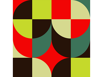 Color Palette For Dribbbs 7 circle color palette grid minimal shape square