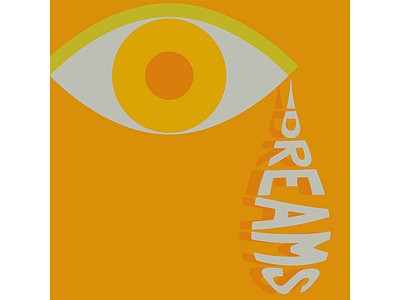 Color Palette For Dribbbs 9 basic color dreams eye iris minimal orange palette pupil realization relief tear