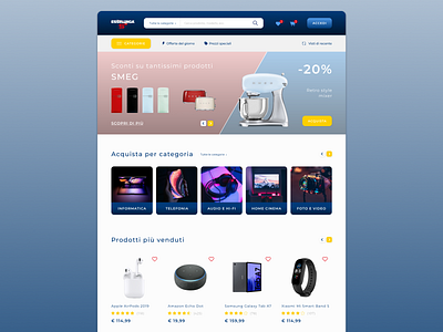 Esselunga (v1) design marketplace supermarket ui ux website
