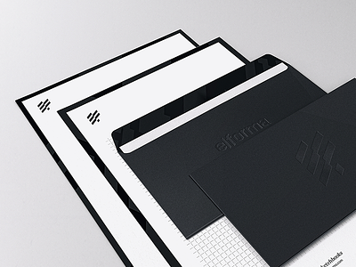 elforma brand Identity architect architecture studio brand branding business cards design featured geometry identity logo logotype print