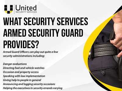 Armed Guard Services- United Security Services | Best Security S