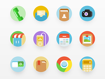 LEFLAT android icon lenovo theme