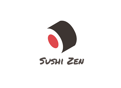 Sushi Zen branding design fiverr designer food logo graphic design hologram icon id illustration japan logo real estate sushi sushi zen tech logo ui