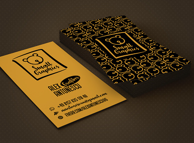 business card mockup branding businesscard coreldrawx7 design illustration logo minimal typography vector