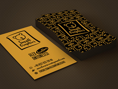 business card mockup