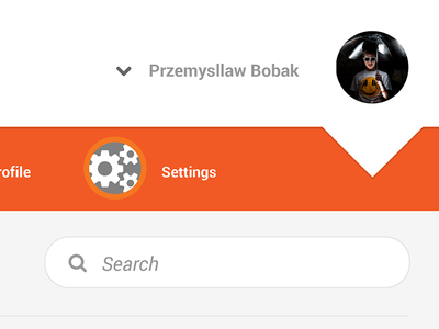 Dropdown menu