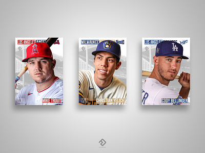 BASEBALL - trading cards baseball baseball card cards design mlb sportdesign tradingcards