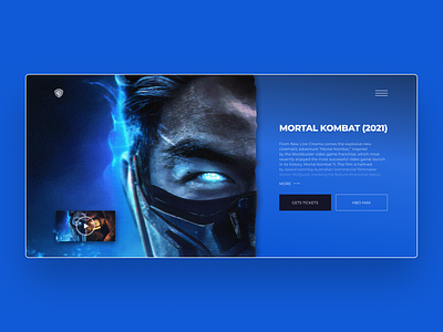 Warner Bros – home page redesign concept