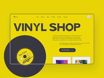 VINYL shop concept