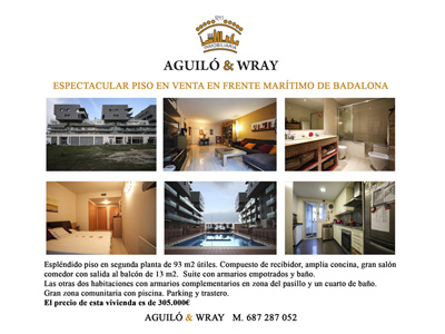 Aguiló & Wray Real Estate Brochure advertising brochure design flat flyer photo photographer photography promotion real estate