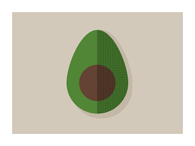 National Avocado Day avocado halftone illustration minimal minimalism national day vector weird national day