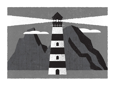 National Lighthouse Day black and white gray scale illustration lighthouse minimal minimalism national day texture vector weird national day