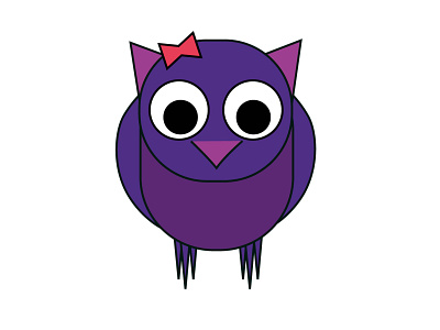 Little Miss Owl animation illustration