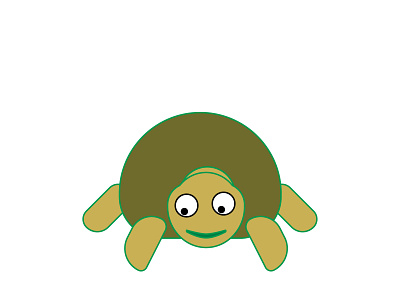 Tommy the Turtle animation illustration