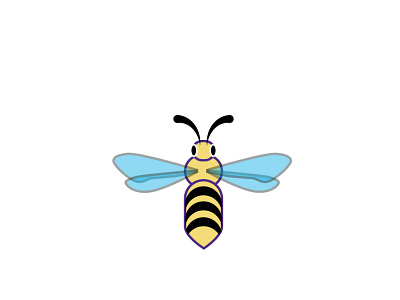 Busy Bee animation illustration
