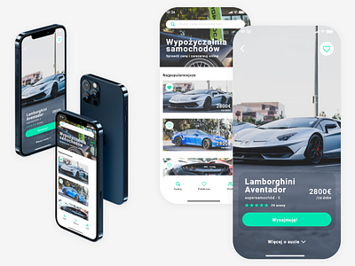 RentCar App Design