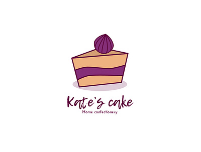 Cake shop logo branding cake cake shop cakery cartoon cartoon illustration confectionery design digital art home illustration logo ui uidesign vector