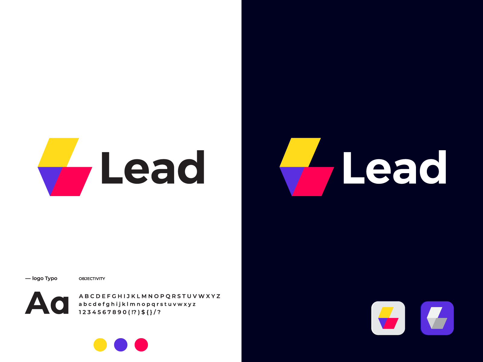 Lead logo and Branding by Kazi Ankon on Dribbble