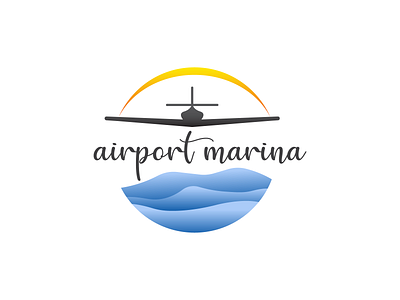 Airport Marin Modern Logo Design