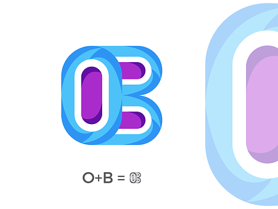 B+O Modern Logo Design app icon brand identity branding creative logo design illustration logo logo design logo mark modern logo