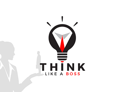 Think Like A Boss Modern Logo app icon brand identity branding creative logo design illustration logo logo design logo mark modern logo