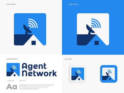 Agent Network Modern Logo Design & Branding