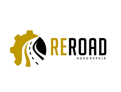 Reroad logo art branding design flat graphic design illustration illustrator logo minimal type
