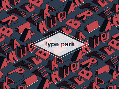 Type park colour font handmade illustration lettering skate skatepark tipography type typo