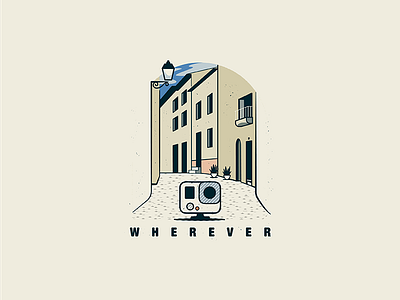 Wherever Series 4/4 design gopro graphic graphicdesign icon ideas illustration light logo nature village windows