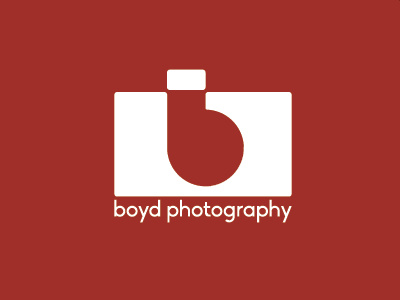 boyd photogrpahy b boyd camera initial initials letter logo mark minimal photo photography picture simple stylized