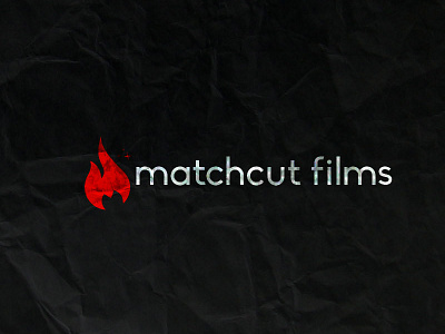 Matchcut Films (Treatment) cinematography cut fire flame flicker match matchcut matchstick movies studio texture vector