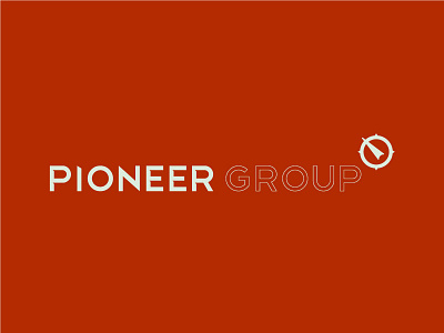 Pioneer Group Logo compass direction foresight logo pioneer spirit