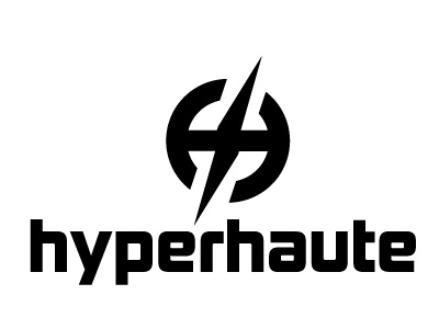 Hyperhaute Logo branding design logo