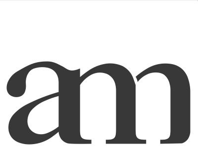 am logo logo text