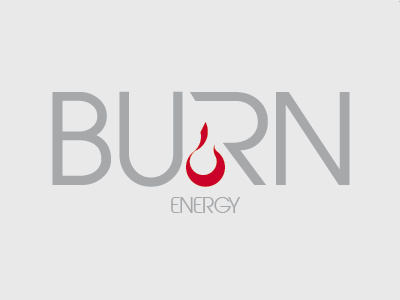 Burn Energy drink concept brand burn drink energy fire flame identity logo soda