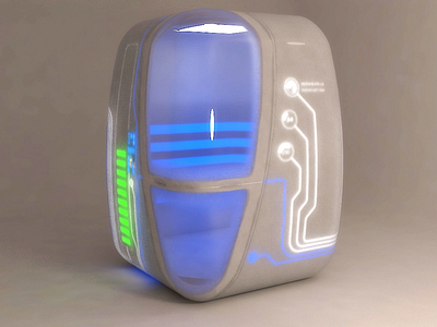 New unique futuristic 3D design