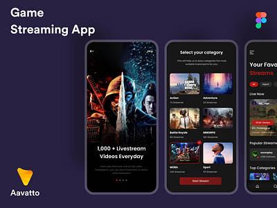 Game Streaming Mobile App