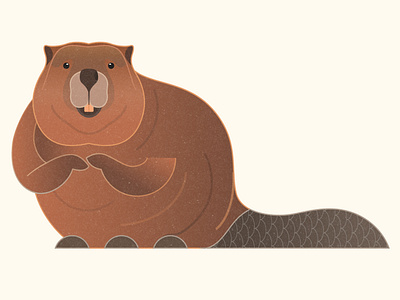 Beaver Character design