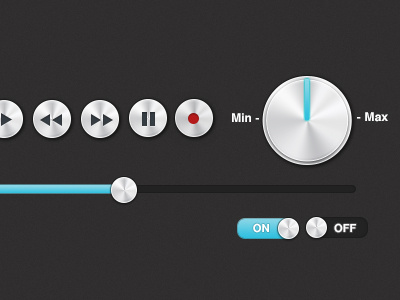 Retro Audio Controls