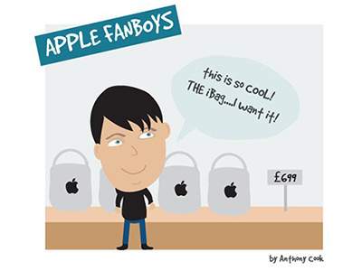 Apple Cartoon