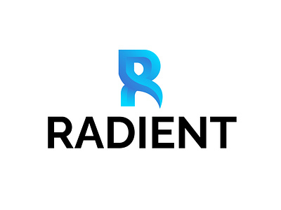 R gradient logo