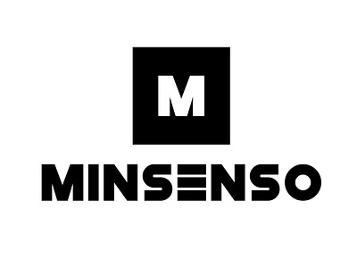 Minsenso logo branding design graphic design logo m letter logo minimal logo minsenso minsenso logo modern logo professional logo solid logo vector