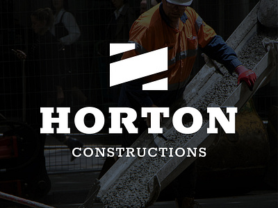 Horton Construction logo.