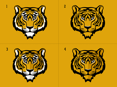Dalhousie Tigers Redesign dalhousie tigers logo redesign sports stoic tiger university