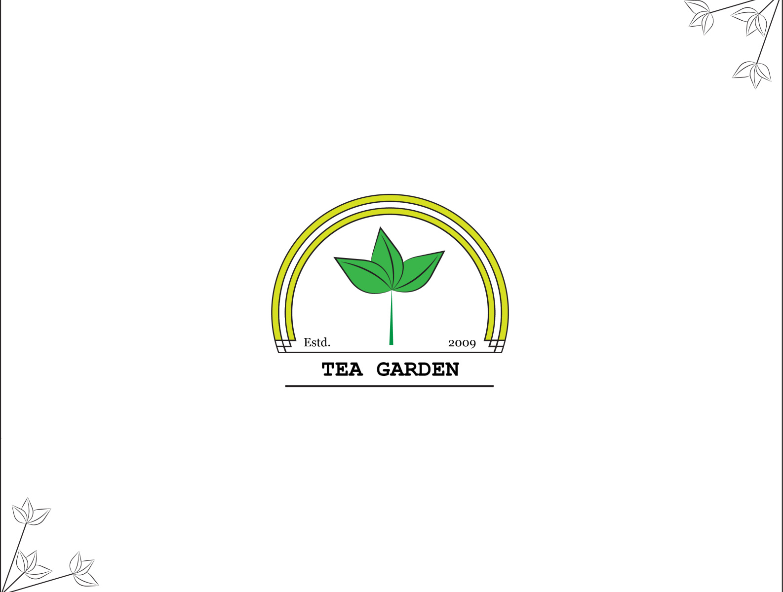 Tea Garden Brand Logo design by Jay Vadher on Dribbble